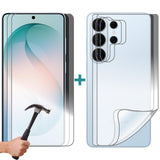 2 Set Tempered Glass Screen Protector for Samsung Galaxy S26 ULTRA Front and Back Soft Film Bulk