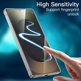 For Samsung Galaxy S26 ULTRA Clear Case Cover and Tempered Glass Screen Protector