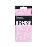 2 Pack Bonds Washbag Mesh Zip Delicates Laundry Lingerie Bra Wash Bag Pink Flower HYPL1N Bulk