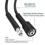 6M 14mm High Pressure Washer Hose M22 Connector Extension Pipe For Karcher K