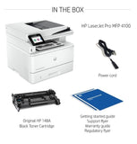 HP LaserJet Pro MFP 4101FDN 2Z618F Multifunction Scanner Copier Fax Printer Mono Laser