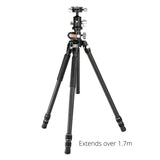 Vanguard VEO 3+ 263CB Carbon Fibre Pro Camera Tripod Monopod + BH-160S Ball Head V250106