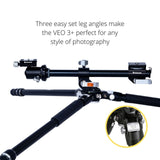 Vanguard VEO 3+ 263CB Carbon Fibre Pro Camera Tripod Monopod + BH-160S Ball Head V250106