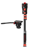 iFootage Cobra 3 A180F Camera Monopod Stand & Komodo K5 Fluid Head Bundle IF-401000092