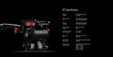 iFootage Komodo K7 Video Head for Camera Tripod Manfrotto Compatible IF-K7