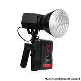 iFootage V-Mount Handheld Grip Holder for Camera Light SL1 60DN Battery IF-VHG