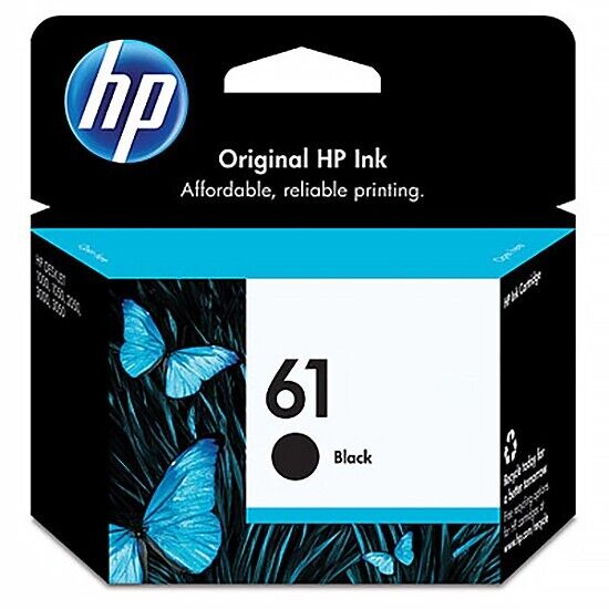 HP 61 Black Ink Cartridge Toner CH561WA Genuine Original