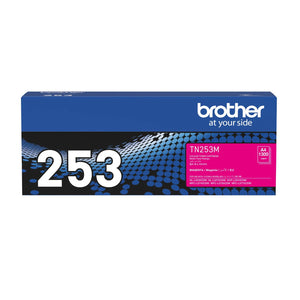 Brother TN-253 Magenta Ink Cartridge Toner TN-253M Genuine Original