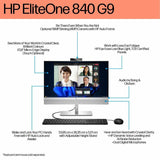 HP EliteOne 840 G9 23.8" i7-14700 16GB DDR5 512GB SSD W11P64 Desktop PC A41JGPT with Display Monitor Keyboard Mouse Combo All in One Computer