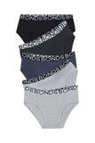 10x Bonds Boys Briefs Kids Comfy Cotton Undies Underwear Black Grey UWBT5A Bulk Multi Assorted