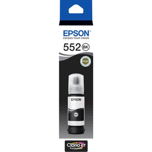 Epson T552 Black Pigment Claria EcoTank 552 Ink Bottle Toner C13T06V192 Genuine Original