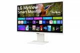 LG MyView Smart Monitor 31.5" 4K UHD WEBOS 23 HDR10 16:9 3840x2160 PC Display 32SR83U-W