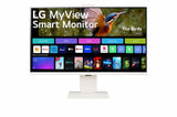 LG MyView Smart Monitor 31.5" 4K UHD WEBOS 23 HDR10 16:9 3840x2160 PC Display 32SR83U-W