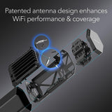 NETGEAR Nighthawk BE9300 WiFi 7 Tri-Band Router 9.3Gbps RS300-100APS