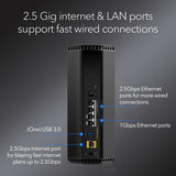 NETGEAR Nighthawk BE9300 WiFi 7 Tri-Band Router 9.3Gbps RS300-100APS