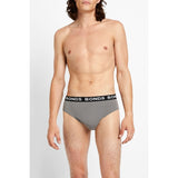 8 Pack Bonds Hipster Briefs Mens Plus Size Undies Underwear Assorted Bulk Comfy Cotton MVY94W