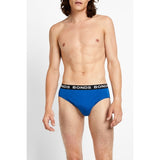 8 Pack Bonds Hipster Briefs Mens Plus Size Undies Underwear Assorted Bulk Comfy Cotton MVY94W
