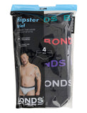 8 Pack Bonds Hipster Briefs Mens Plus Size Undies Underwear Black Bulk Comfy Cotton MVY94W