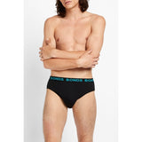 8 Pack Bonds Hipster Briefs Mens Plus Size Undies Underwear Black Bulk Comfy Cotton MVY94W