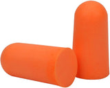 10 Pairs Safetyware Disposable PU Soft Foam Ear Plugs Noise Reduction Cancelling for Work Sleeping Bulk HP-101 Easy Fit Orange