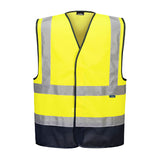 10x Portwest Hi Vis Vest Safety Reflective Tape High Visibility Workwear Bulk Contrast Yellow Class D/N Day & Night