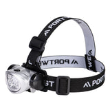 Portwest PA50 LED Head Light Torch Battery Headlight Headlamp Adjustable Tilt Control