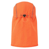 5 Pack Portwest Breathable Sun Shield Cap Reflective Safety Work Hat Neck Protection Shade Visor Orange Bulk