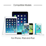 2 Pack 1m Data Transfer Charger Charging USB Cable Cord for Apple iPhone iPad iPod Bulk Braided Gold Strong Nylon