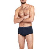 3 Pack Jockey Y Front Briefs Mens Comfy Cotton Underwear Undies Boxer Bulk Navy