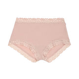 6 Pack Jockey Parisienne Bamboo Full Brief Lace Womens Underwear Panties Dusk Beige Bulk WRHL