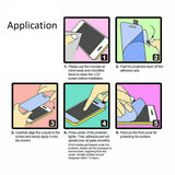 10 Set Tempered Glass Screen Protector for Apple iPhone 17 PRO Front and Film Back Bulk