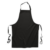 3x Portwest Adjustable Plain kitchen Butcher BBQ Cooking Chef Bib Apron Black Bulk S841