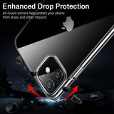 For Apple iPhone 17 PRO MAX Slim Transparent Clear Bumper Soft Phone Case Cover Guard