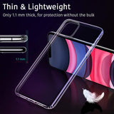 For Apple iPhone 17 PRO MAX Phone Case Cover and Tempered Glass Screen Protector Guard Clear