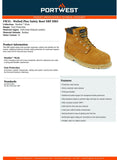 Portwest Steelite SBP Welted Plus Safety Work Boots Steel Toe Cap Shoes Nubuck Leather FW35