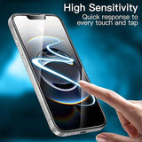 For Apple iPhone 17e Phone Case Cover and Tempered Glass Screen Protector Clear