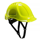 4 Pack Portwest PS55 Endurance Plus Work Safety Helmet Hard Hat Bulk Head Protection Vented Lightweight Adjustable Hi-Vis Yellow/Orange/White/Blue
