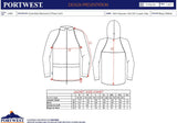 3 Pack Portwest Classic PVC Coated Waterproof Rain Suit Jacket Pants Yellow Raincoat Hooded Bulk