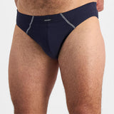 12 Pack Jockey Cotton Briefs Tunnel Waist Comfy Underwear Undies Blue/Navy Bulk Assorted