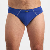 12 Pack Jockey Cotton Briefs Tunnel Waist Comfy Underwear Undies Blue/Navy Bulk Assorted