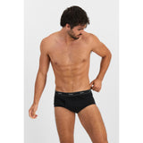 10 Pack Bonds Comfort Briefs Cotton Classic Fit Underwear Undies Black/Navy Bulk MVMF2A