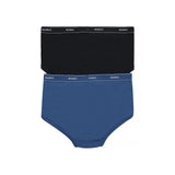 4 Pack Bonds Comfort Briefs Cotton Classic Underwear Undies White/Black/Navy Bulk MVMF2A