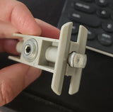 Display Cabinet Cupboard Aluminum Extrusion Coupler Coupling Joiner Bracket