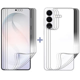 3 Set Soft PET Film Screen Protector for Samsung Galaxy S26 Front and Back Bulk
