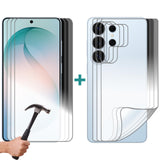 3 Set Tempered Glass Screen Protector for Samsung Galaxy S26 ULTRA Front and Back Soft Film Bulk