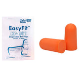 Safetyware 1 Pair Disposable PU Soft Foam Ear Plugs Noise Reduction Cancelling for Work Sleeping HP-101 Easy Fit Orange