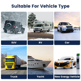 Hcalory HC-A11 12V/24V 5-8KW Diesel Air Car Parking Heater LCD Bluetooth Remote for Caravan Campervan Motorhome Truck RV SUV Boat