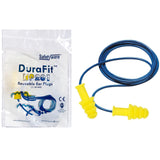 Safetyware Reusable Corded Ear Plugs Noise Reduction Cancelling for Work Sleeping 1 Pair HP-201 TPR DuraFit Yellow