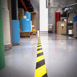 30m Black Yellow Reflective Adhesive Safety Tape Warning Hazard Floor Marking 48mm Caution Label Sticker