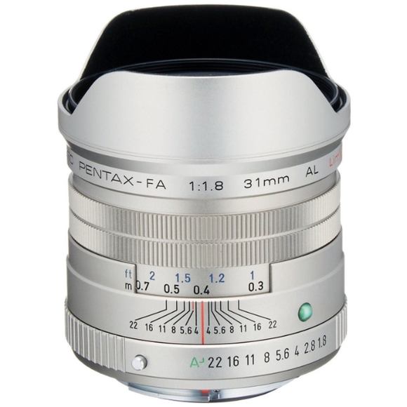 Pentax smcP FA 31mm f/1.8 Limited Wide Angle Fast DSLR Camera Lens